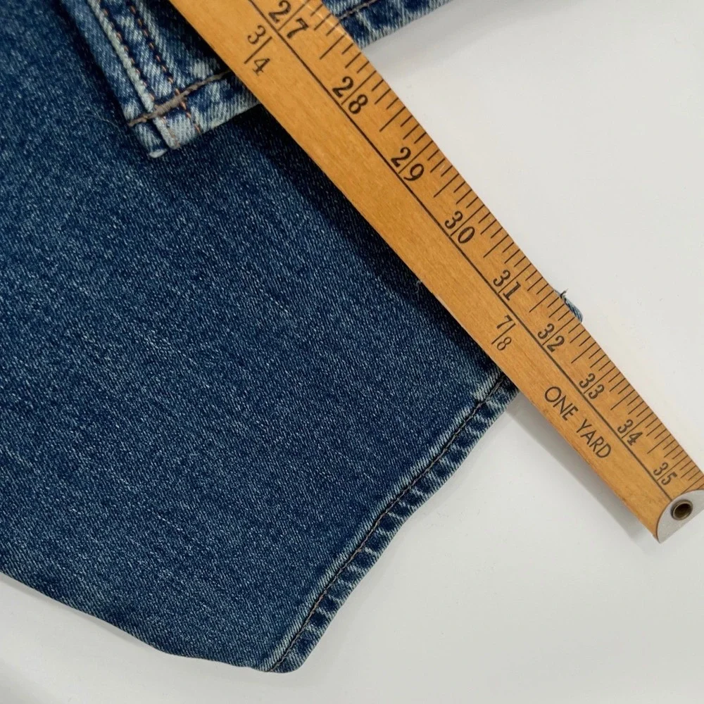 7 For All Mankind The Straight Jeans Sundance Blue 7D12C922-SDC Size 29 NWT